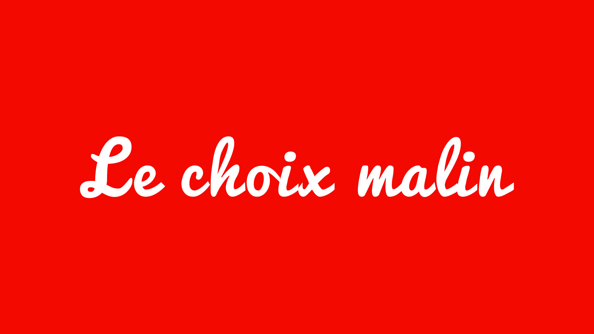 Le choix malin logo