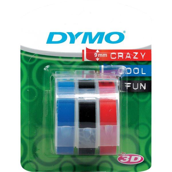 DYMO 3D 9MM X 3M RG+BLEU+NR POUR PINCE OMEGA