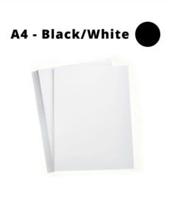 Impression format A4 Noir/Blanc