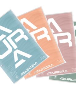 BLOC DE COURS AURORA A4 LIGNE 70GR -100 FEUILLES