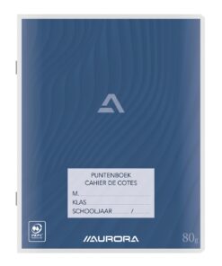 CAHIER DE COTES 16.5X21CM A5 64 PAGES - 80GR - AURORA