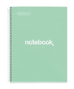 NOTEBOOK A5 90G MENTHE 80F EMOTION
