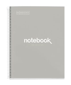 NOTEBOOK A5 90G GRIS 80F EMOTION