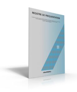 REGISTRE DE FREQUENTATION A4 AURORA - CONFORME CIRCULAIRE 4918 DU 27/06/14 - CAHIER FREQ