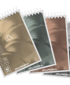 CARNET SPIRALE MANO 10X14CM Q5 AURORA-SPIRALE DESSUS HAUTE A6