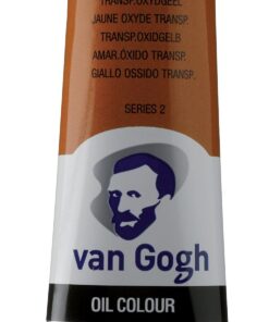 COUL A L'HUILE 40ML JAUNE OXYDE TRANSP - VAN GOGH - COULEUR A L'HUILE