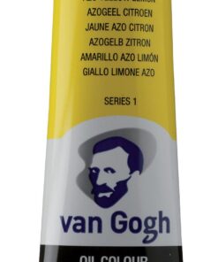 COUL A L'HUILE 40ML JAUNE AZO CITRON - VAN GOGH - COULEUR A L'HUILE