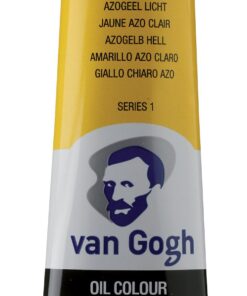 COUL A L'HUILE 40ML JAUNE AZO CLAIR - VAN GOGH - COULEUR A L'HUILE