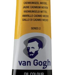 COUL A L'HUILE 40ML JAUNE CADMIUM MOYEN - VAN GOGH - COULEUR A L'HUILE