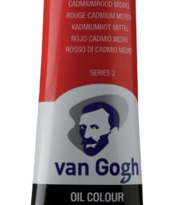 COUL A L'HUILE 40ML ROUGE CADMIUM MOYEN - VAN GOGH - COULEUR A L'HUILE
