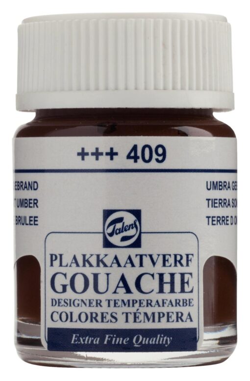 GOUACHE POT 16ML TERRE OMBRE - 409 - TALENS