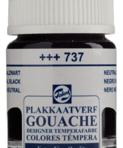 GOUACHE POT 16ML NOIR 737 - TALENS