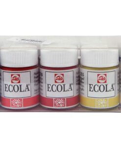 TALENS 10 GOUACHES ECOLA 16ML DILUE A EAU - FORT POUVOIR COLORANT - COULEURS PRIMAIRES