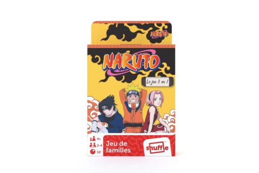 JEU DE FAMILLE NARUTO JEU DE CARTES CARTA MUNDI