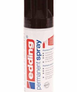 SPRAY EDDING NOIR FONCE MAT PEINTURE ACRYLIQUE EN SPRAY