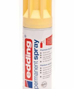 SPRAY EDDING JAUNE PASTEL MAT PEINTURE ACRYLIQUE EN SPRAY