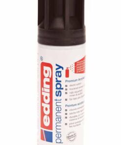SPRAY EDDING NOIR FONCE GLOS PEINTURE ACRYLIQUE EN SPRAY