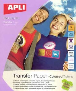 TRANSFER PAPER APLI COUL 5XA4