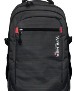 WALKER SAC A DOS VOLANTE NOIR 47 X 32 X 17CM - 27L - 1KG LAPTOP FOR 15.4" -