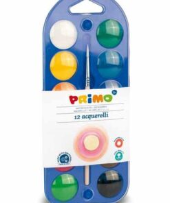 AQUARELLE PRIMO 12 PASTILLES 25MM + PINCEAU