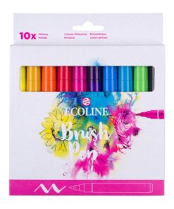 ECOLINE BRUSHOEN 10X PRIMAIRE CB - TALENS