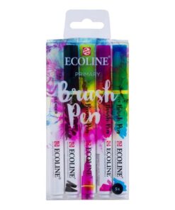 ECOLINE BRUSHPEN 5 PRIMAIRE TALENS