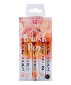 ECOLINE BRUSHPEN SET 5 BEIGE R TALENS