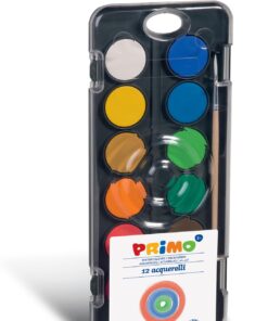 AQUARELLE PRIMO 12 PASTILLES 30MM + PINCEAU