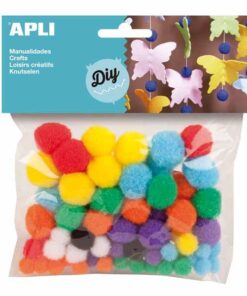 APLI 78 POMPONS COUL ASS