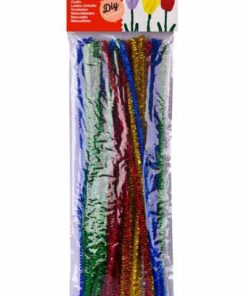 APLI 50 CHENILLES GLITTER