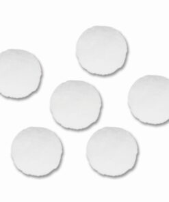 ARTEMIO POMPONS 12P 2.5MM BLANC
