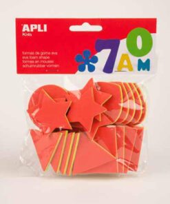 APLI 25 FORMES GEO MOUSSE