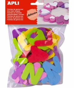 APLI 104 LETTRES MOUSSE