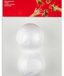 BOULE POLYSTYRENE 7CM PAR 2