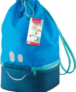 SAC LUNCH DUO MAPED BLEU COMPARTIMENT ISOTHERMIQUE