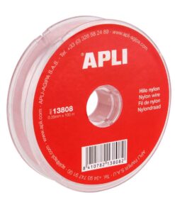 BOBINE FICELLE NYLON APLI 0.35MM X 100 METRES