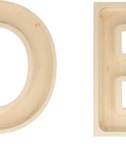 NOEL LETTRES CREUSES 19CM