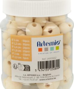 ARTEMIO ASS PERLES BOIS 10-25MM