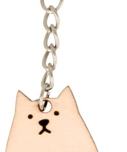 ARTEMIO PORTE CLES CHATS BOIS