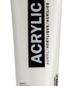 AAC 120ML BLANC ZINC - ACRYLIQUE AMSTERDAM - GOUACHE
