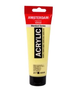 AAC 120ML JAUNE CITRON PERM- ANENT - 217 - GOUACHE ACRYLIQUE AMSTERDAM TALENS