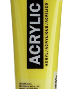 AAC 120ML JAUNE VERDATRE - ACRYLIQUE AMSTERDAM - GOUACHE