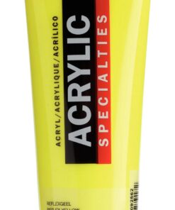 AAC 120ML  JAUNE REFLEX - ACRYLIQUE AMSTERDAM - GOUACHE