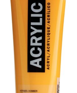 AAC 120ML JAUNE AZO FONCE - ACRYLIQUE AMSTERDAM - GOUACHE