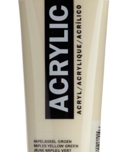 AAC 120ML  JAUNE NAPLES VERT - ACRYLIQUE AMSTERDAM - GOUACHE