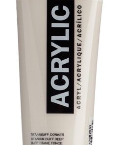 AAC 120ML BUFF TITANE FONCE - ACRYLIQUE AMSTERDAM - GOUACHE