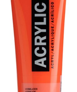 AAC 120M VERMILLON - ACRYLIQUE AMSTERDAM - GOUACHE