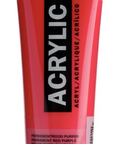 AAC 120ML ROUGE PERMA POURPRE - ACRYLIQUE AMSTERDAM - GOUACHE