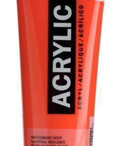 AAC 120ML ROUGE NAPHTOL CLAIR - ACRYLIQUE AMSTERDAM - GOUACHE