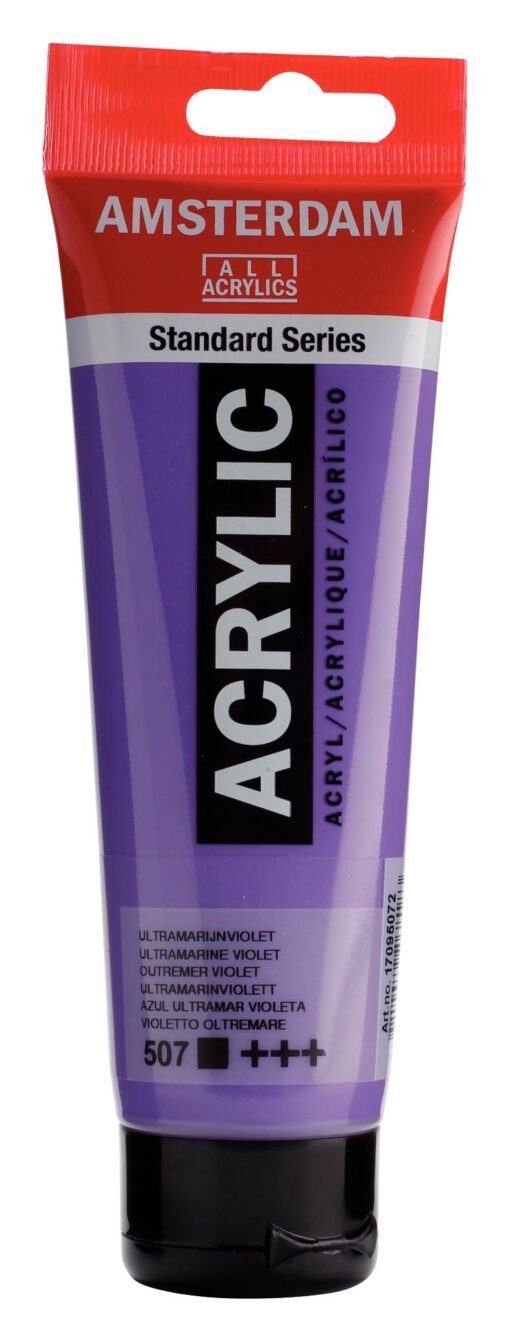 AAC 120ML OUTREMER VIOLET - ACRYLIQUE AMSTERDAM - GOUACHE
